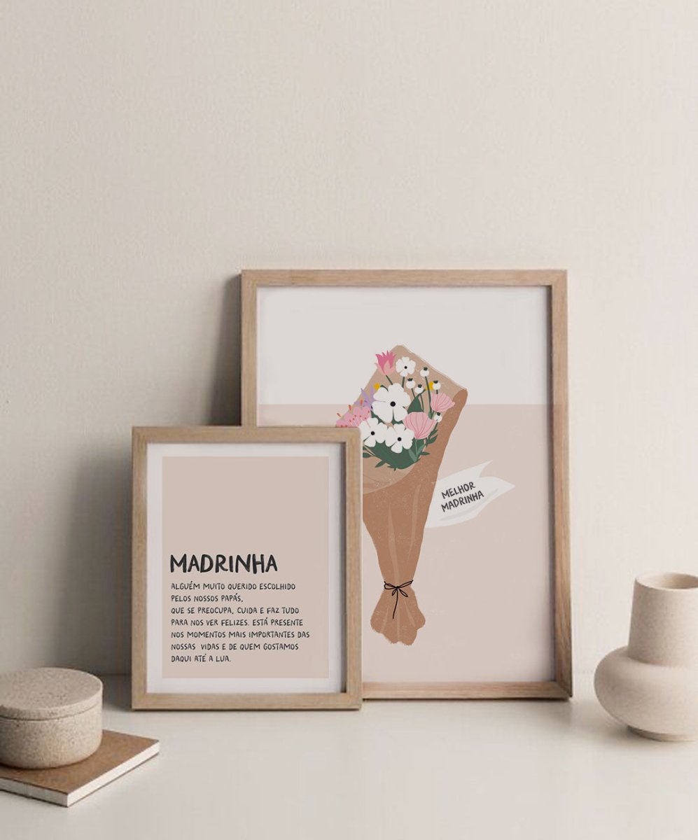 Madrinha - Posters Catita illustrations