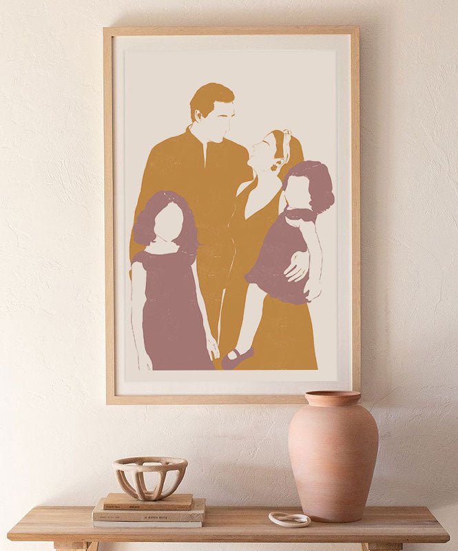 Ilustração Personalizada Monocromática - Ilustrações Personalizadas Catita illustrations