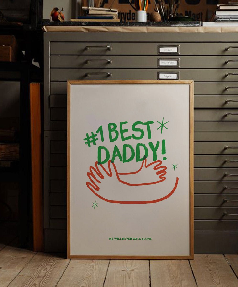 Poster 1 Best Daddy - Posters Catita illustrations